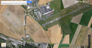 Vue Google Map de Reims-Prunay