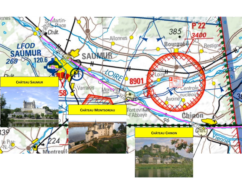 parcours chateau de la Loire-ret