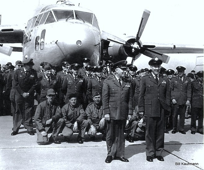 LAST C-119 at DREUX AFB